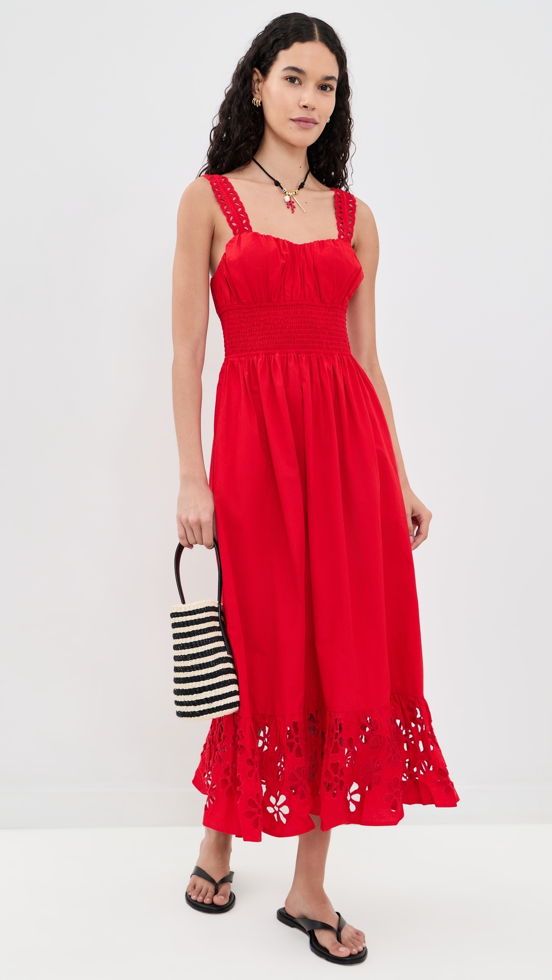 Moira Dress Scarlet