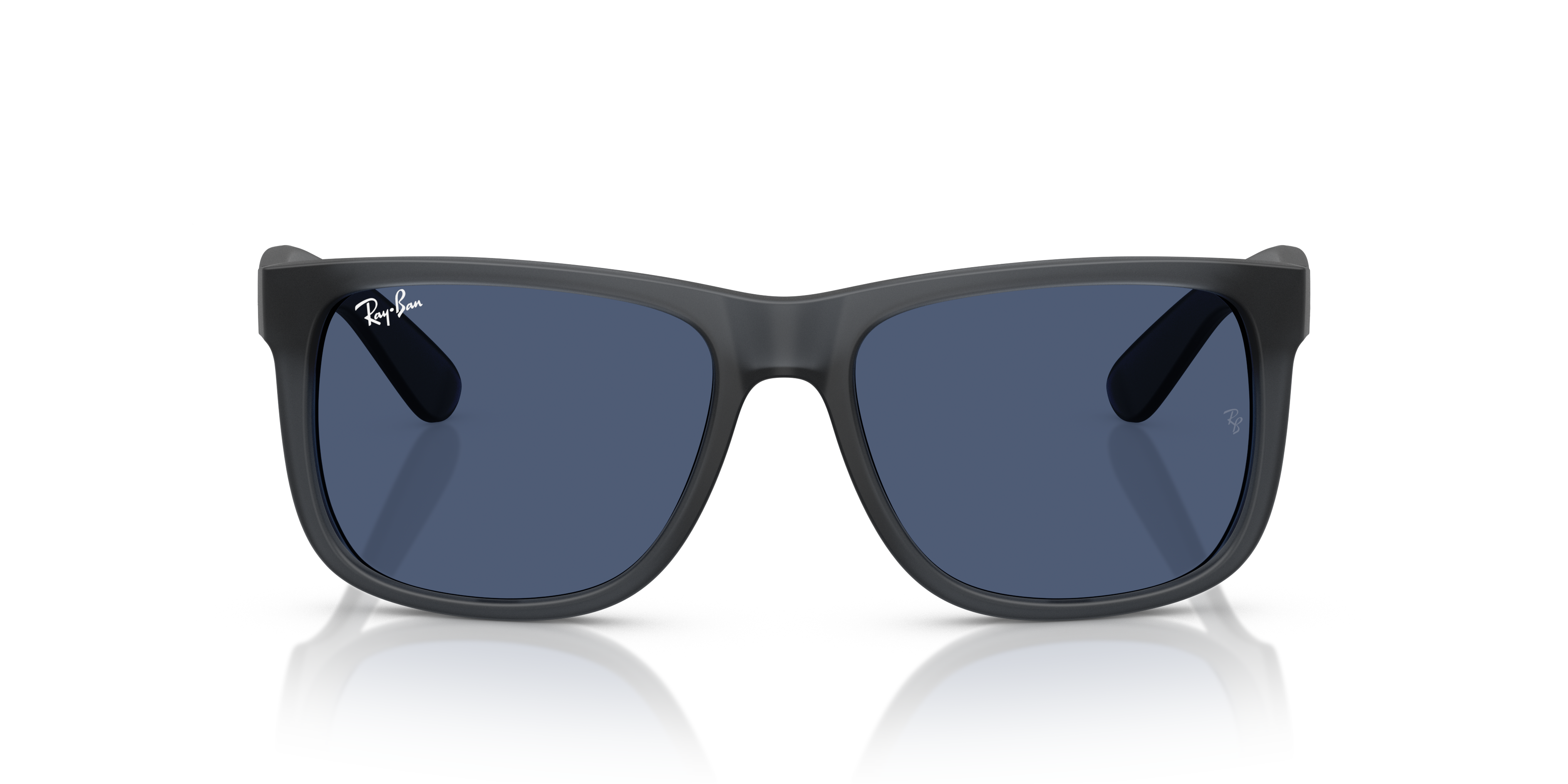 Ray - Ban Man Ray - Ban RB4165 JUSTIN 687380 Sunglasses Nylon Grey Blue Squared Norma