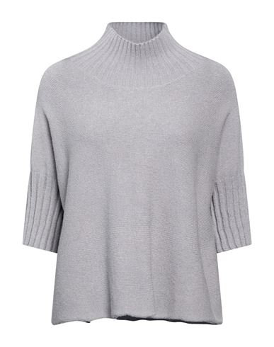 Woman Turtleneck Grey Size XS Viscose, Polyester, Polyamide