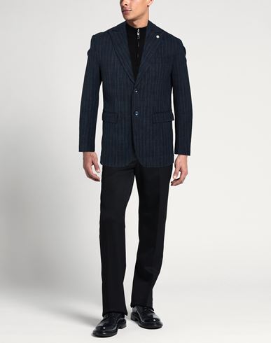 Man Blazer Navy Size 32 Viscose, Polyamide, Elastane