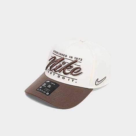 Rise Structured A-Frame Snapback Hat in Sail/Iron Stone