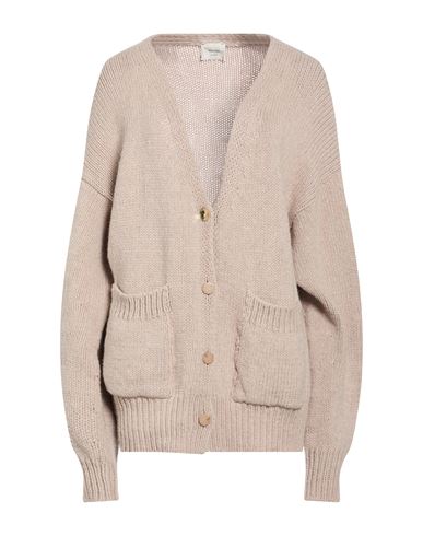 Chocolat Woman Cardigan Beige Size M Merino Wool, Cashmere