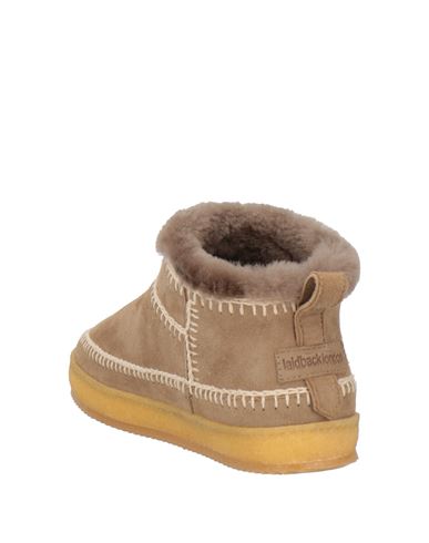 Woman Ankle boots Beige Size 10 Leather
