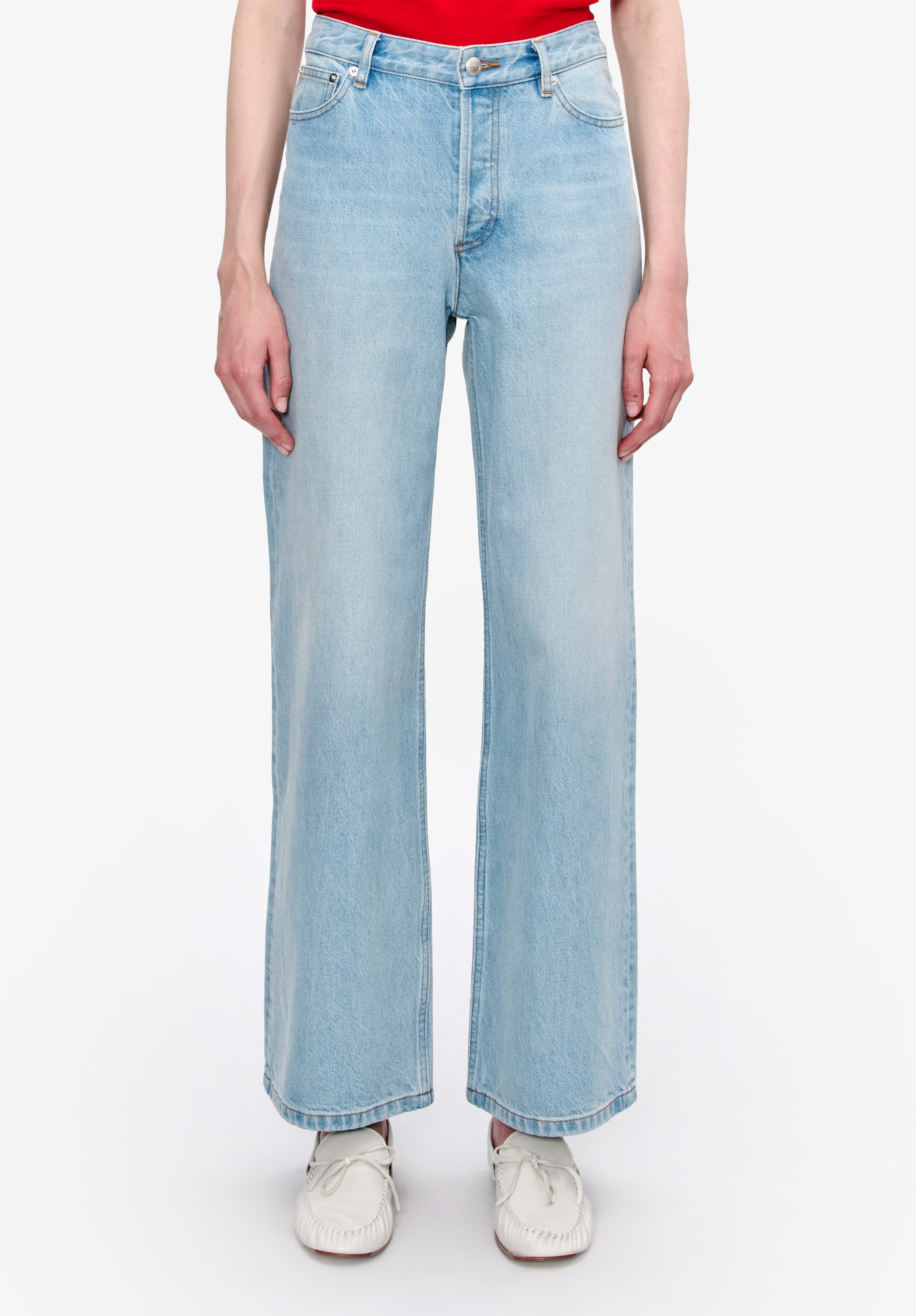 A. P.C. Elisabeth Jeans 24 Blue