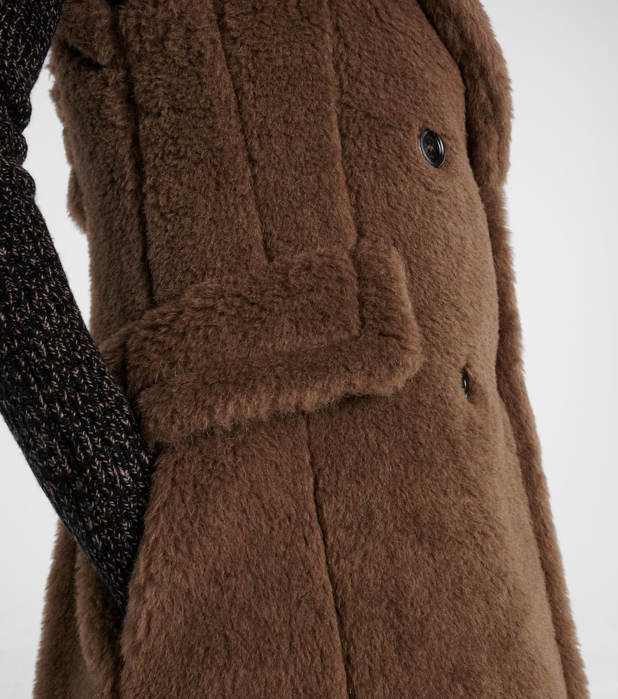 Alpaca, wool, and silk Teddy coat