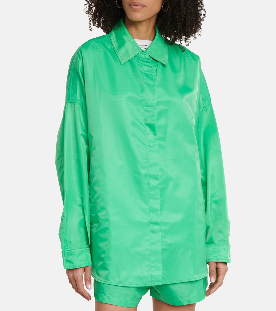 Perla shirt jacket and shorts set