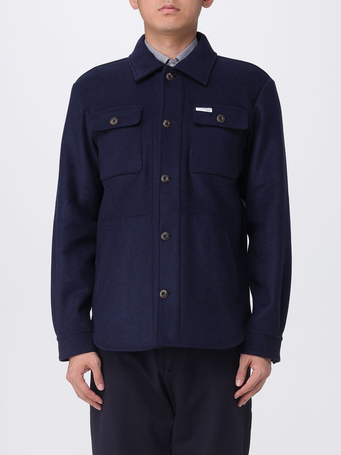 Jacket Men color Blue