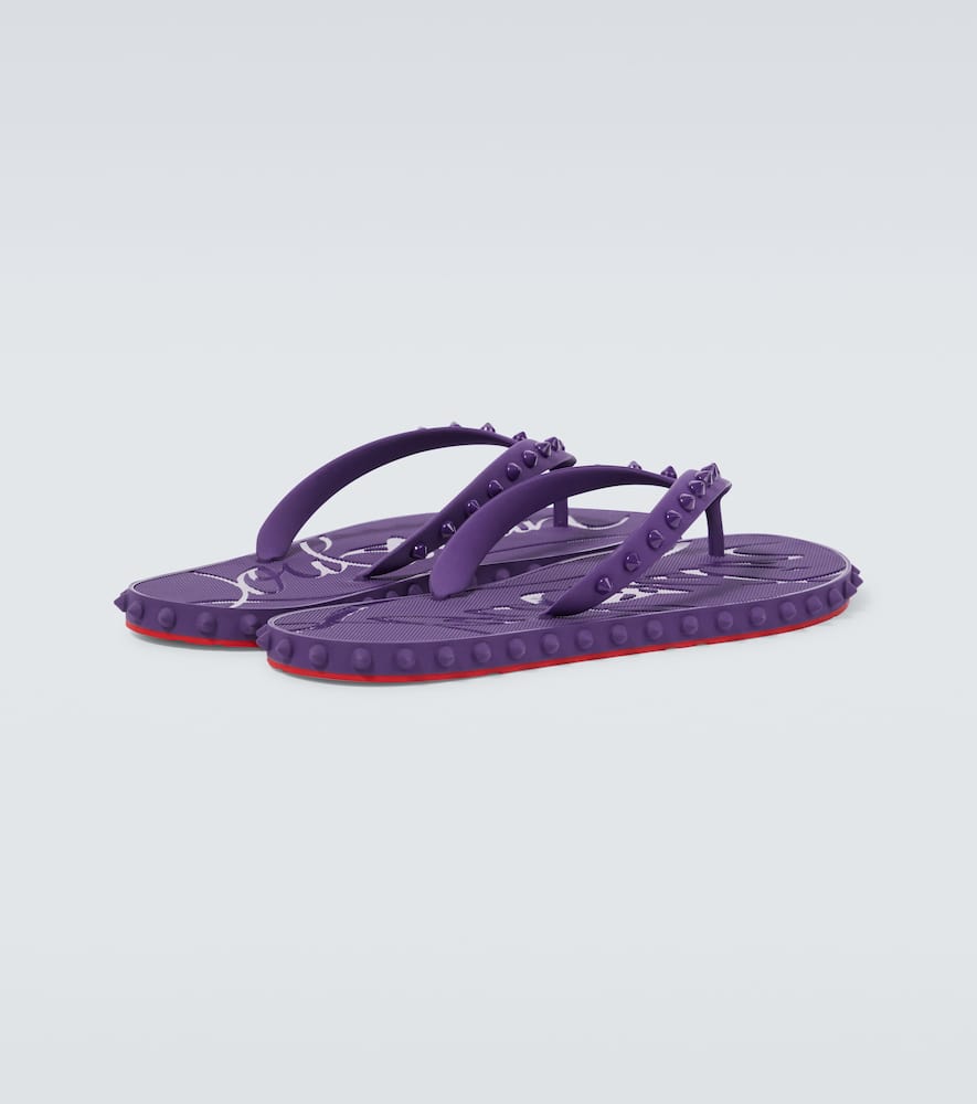 Christian Louboutin Super Loubi PVC slides