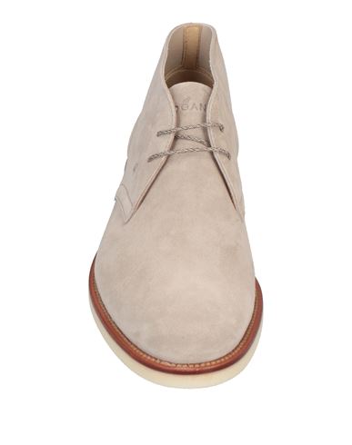 Man Ankle boots Light grey
