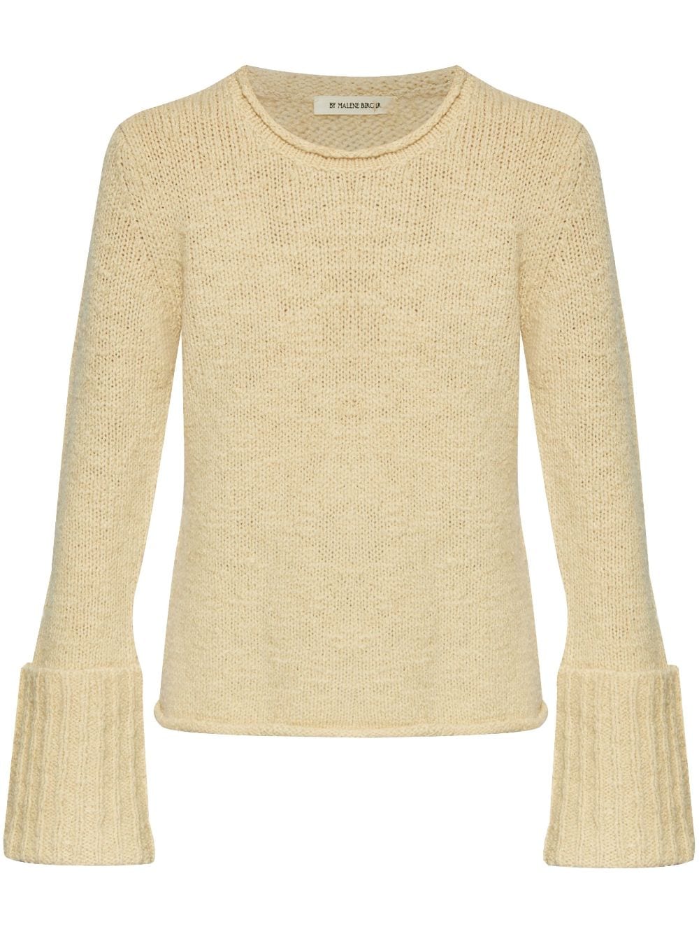 Crew-neck jumper - Neutrals