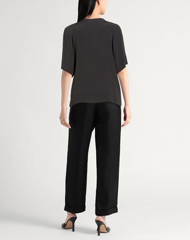 Woman Top Charcoal Size 4 Acetate, Silk