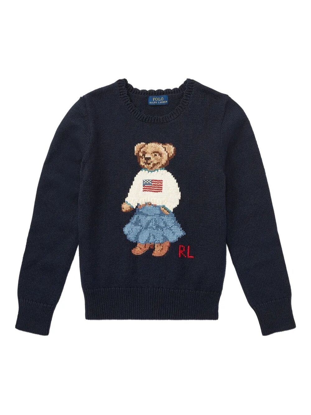 Iconic Bear Cotton Pullover