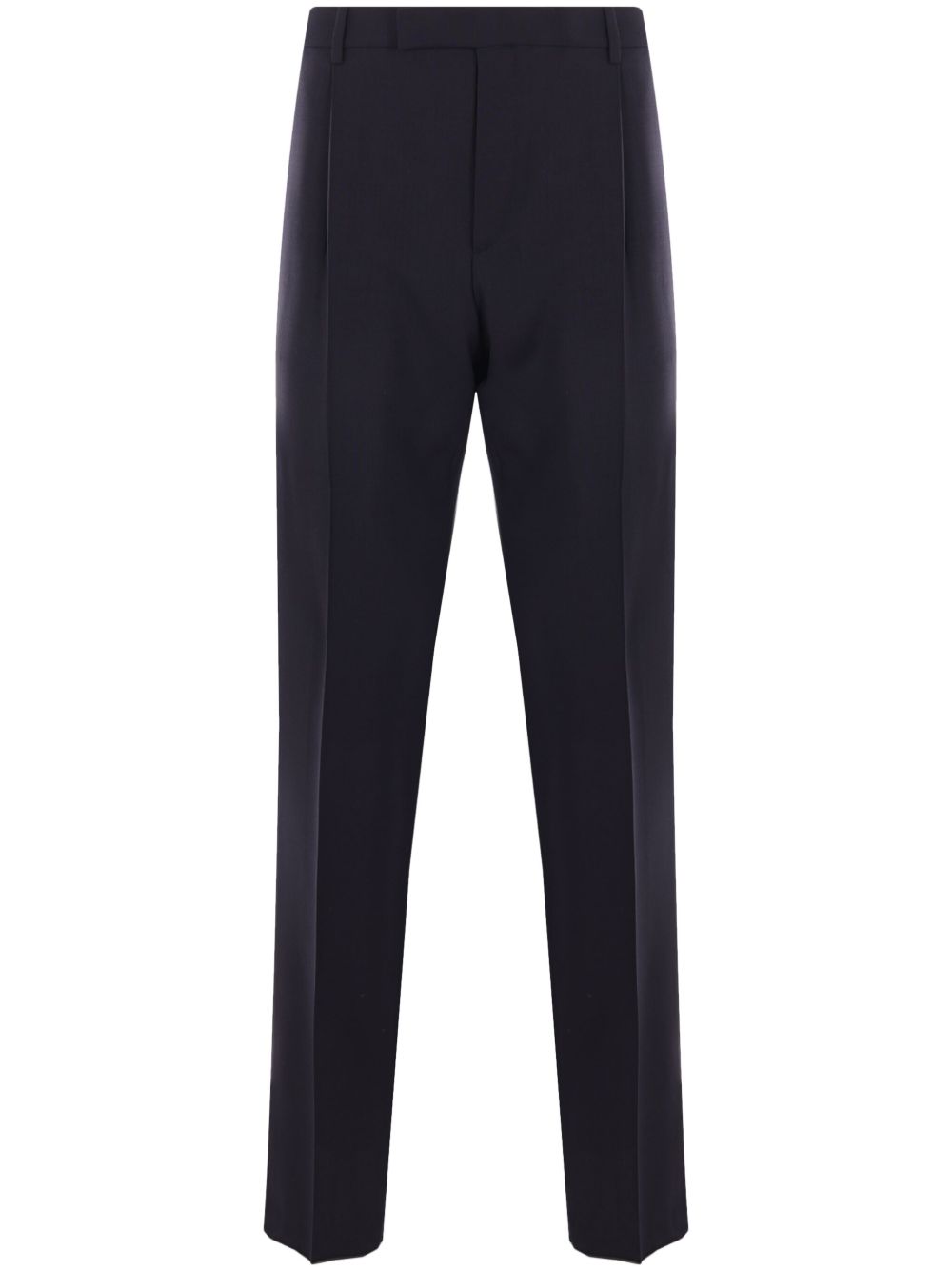 Pressed-crease trousers - Blue