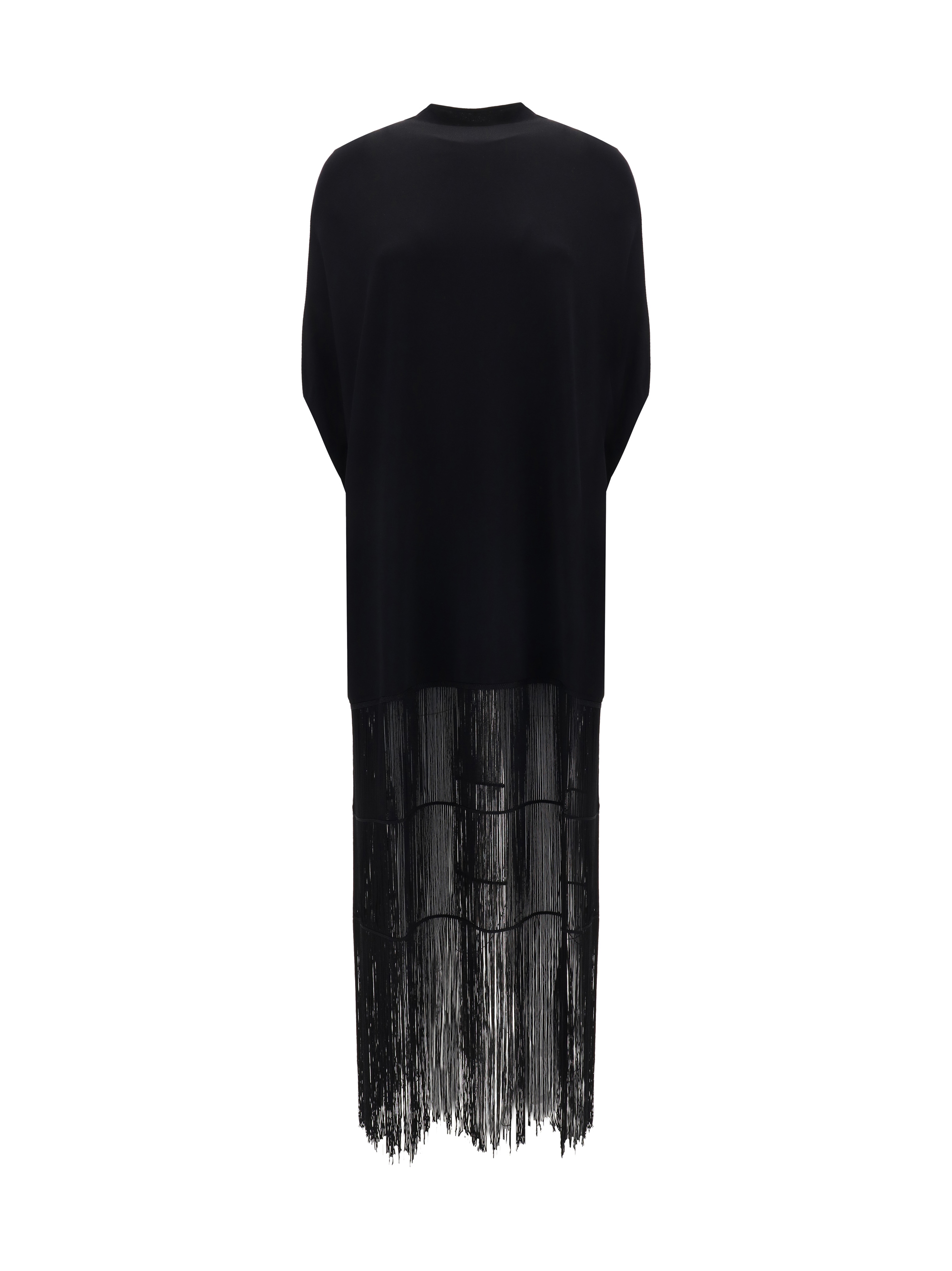 Olson fringed maxi dress - Black