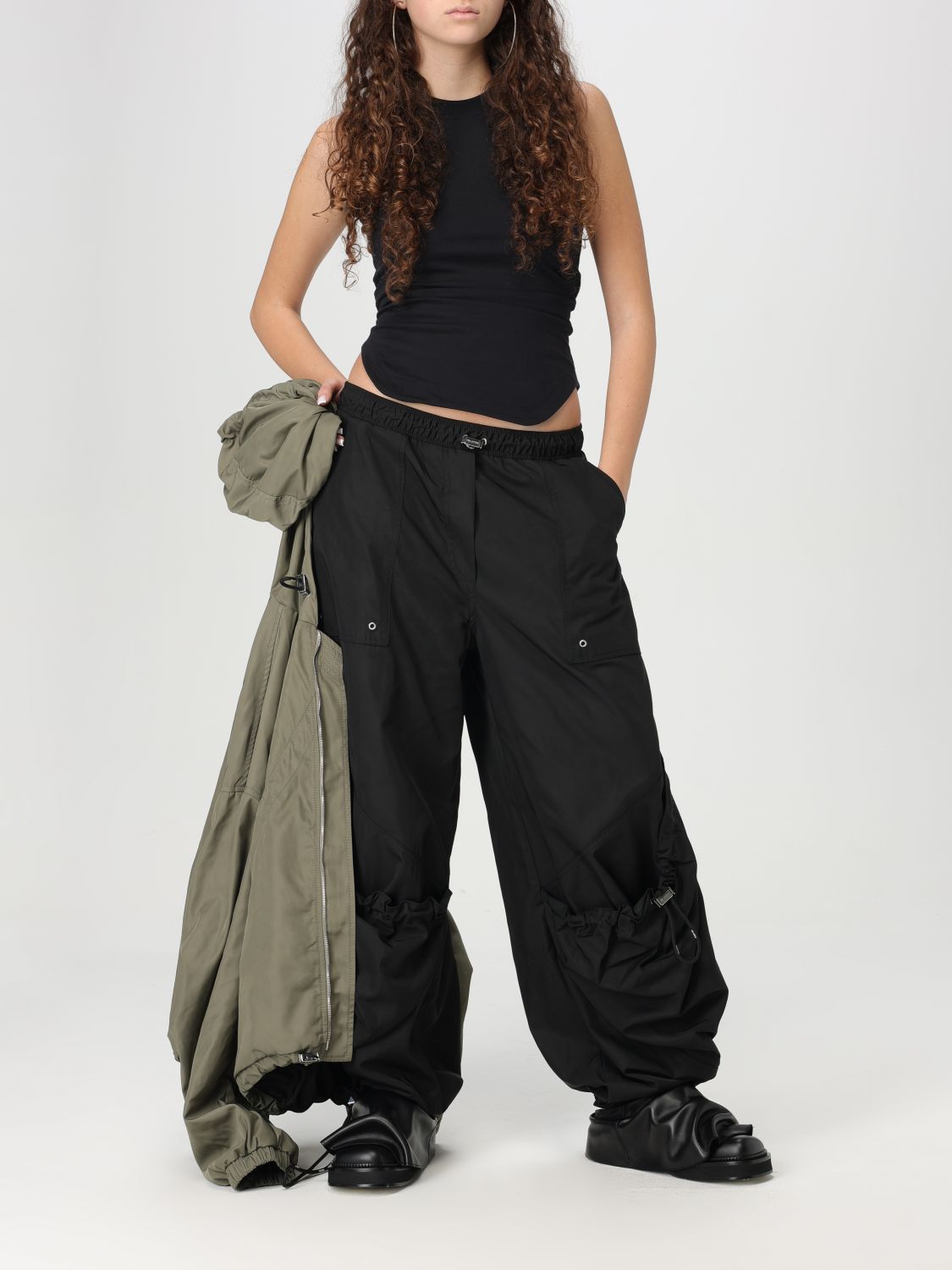 Top Woman color Black