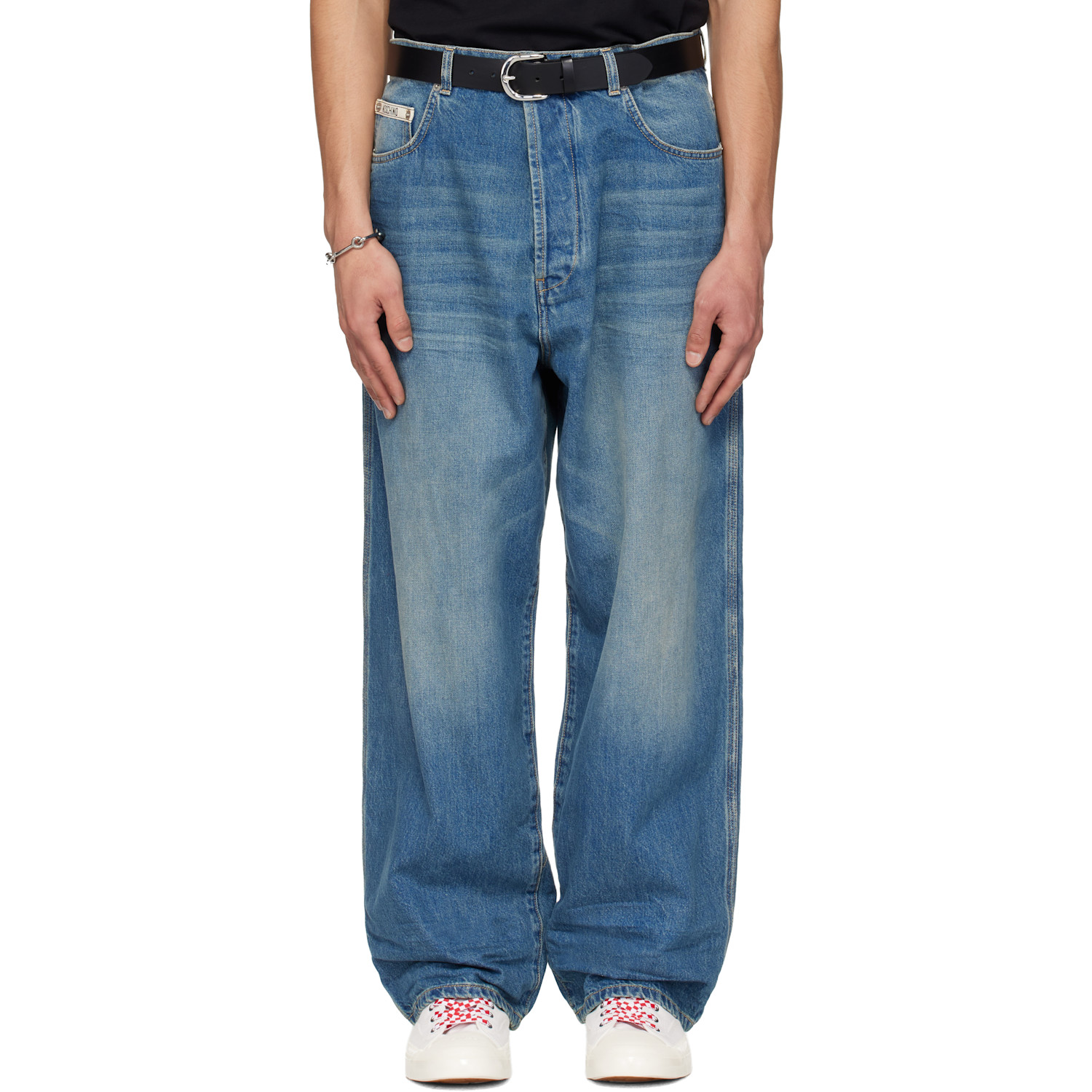 Blue Faded Jeans