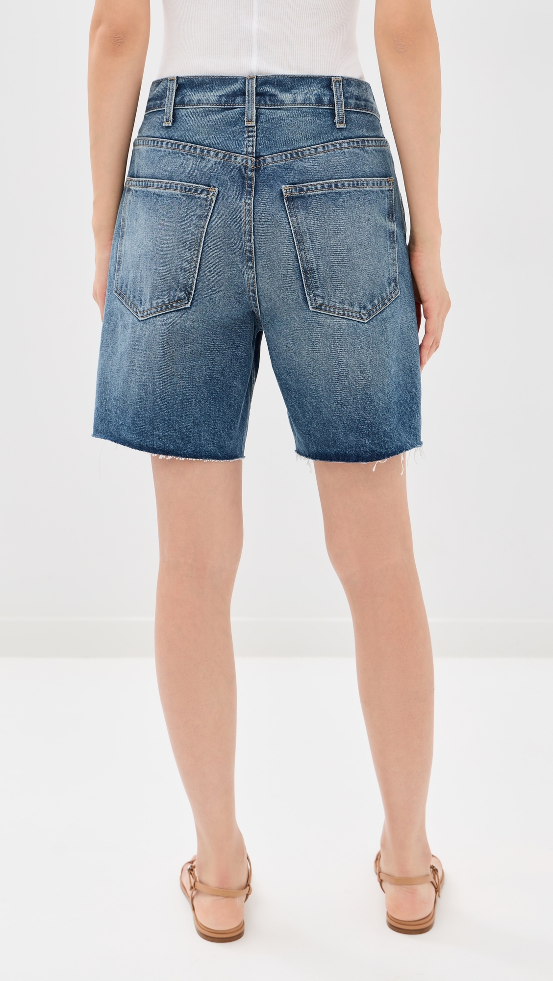 Russel Denim Shorts Rosebowl Wash