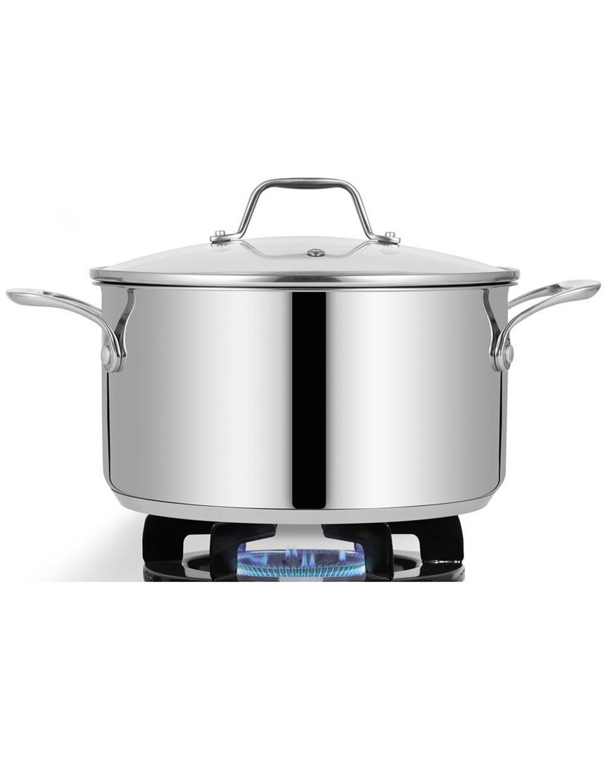 6Qt Stainless Steel Cookware Stockpot