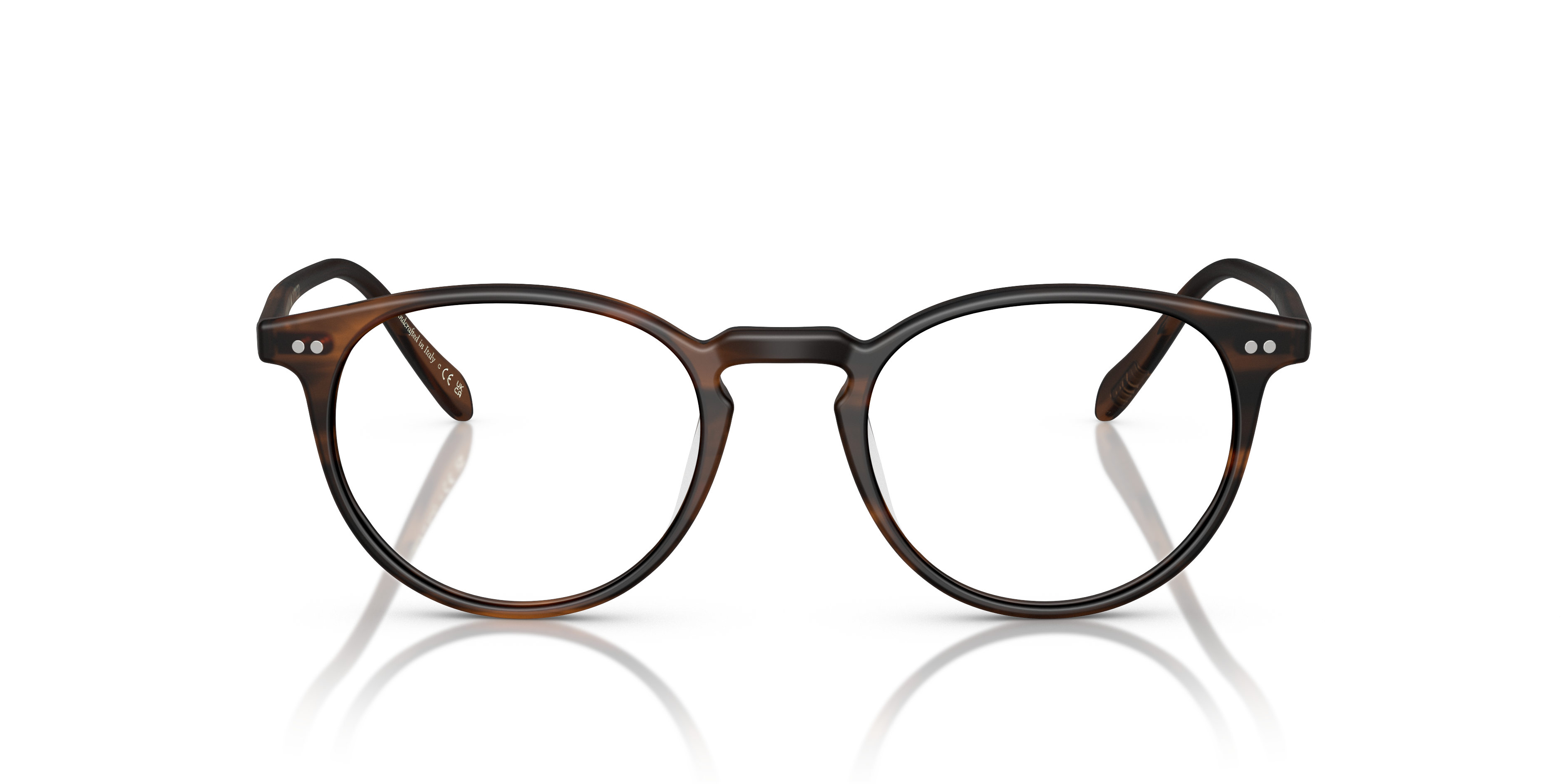 Oliver Peoples Unisex Oliver Peoples OV5004 RILEY-R 1795 Optische Fassungen Acetat Braun Transparent Pantos Norma