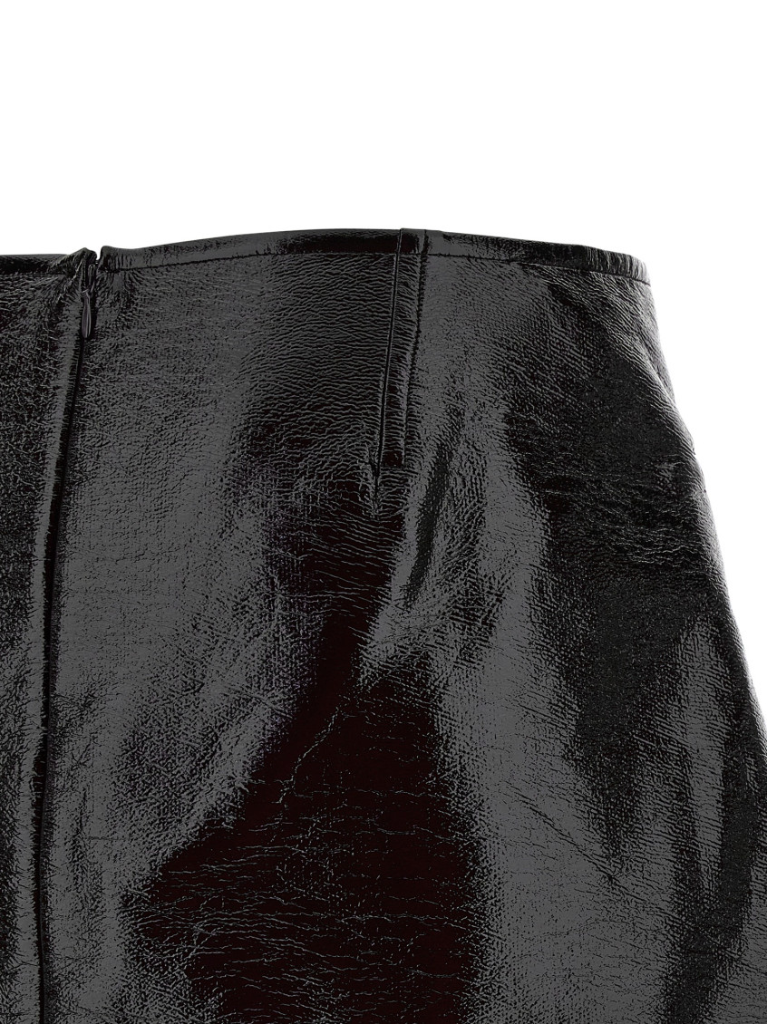 Vinyl Mini Skirt