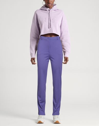 Woman Pants Purple Size 2 Viscose, Polyamide, Elastane