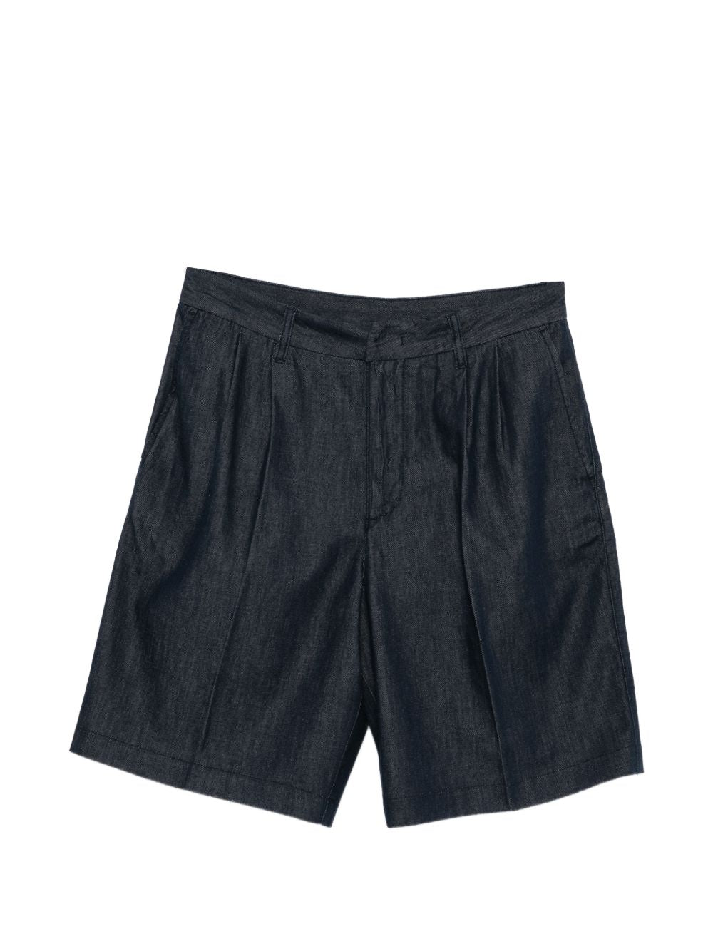 Denim bermuda shorts
