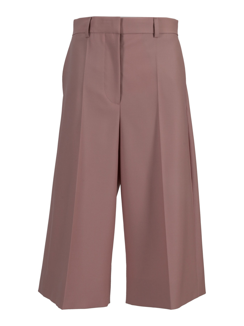 Pink Wool Pants