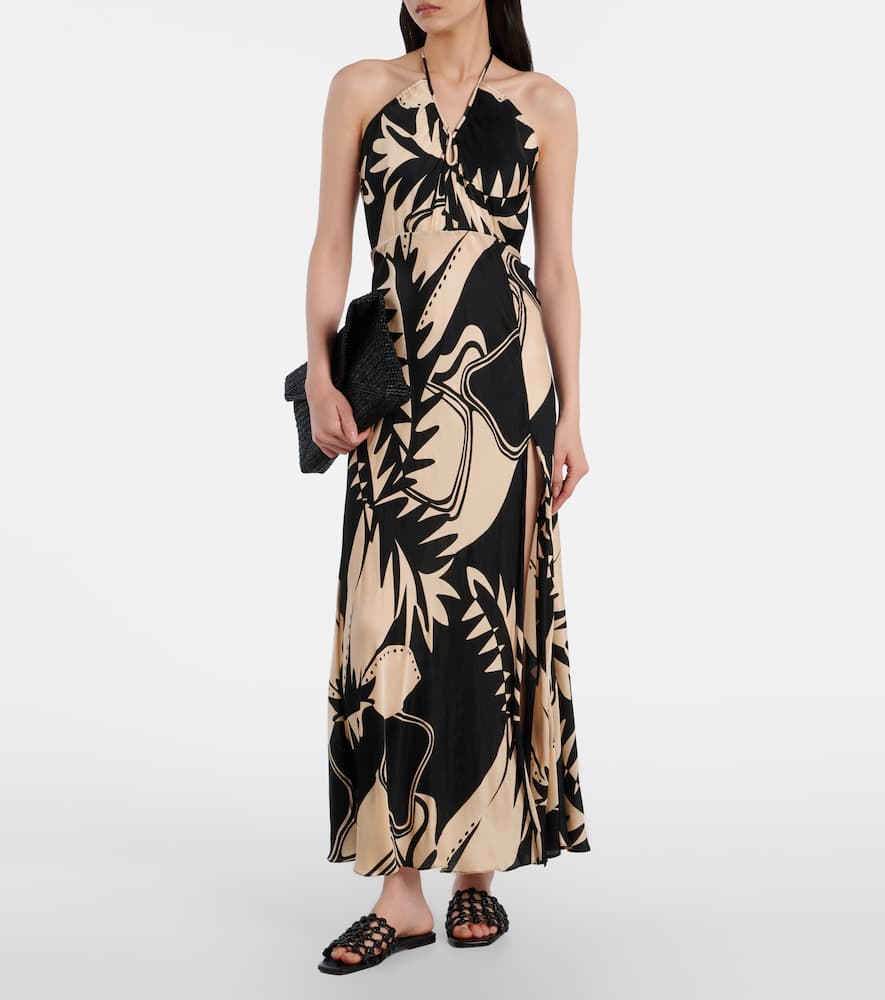 Stella printed maxi dress
