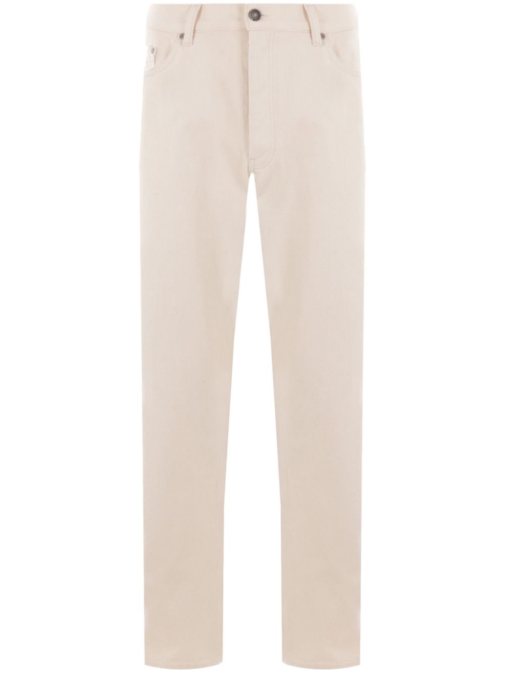 Straight-leg jeans - Neutrals