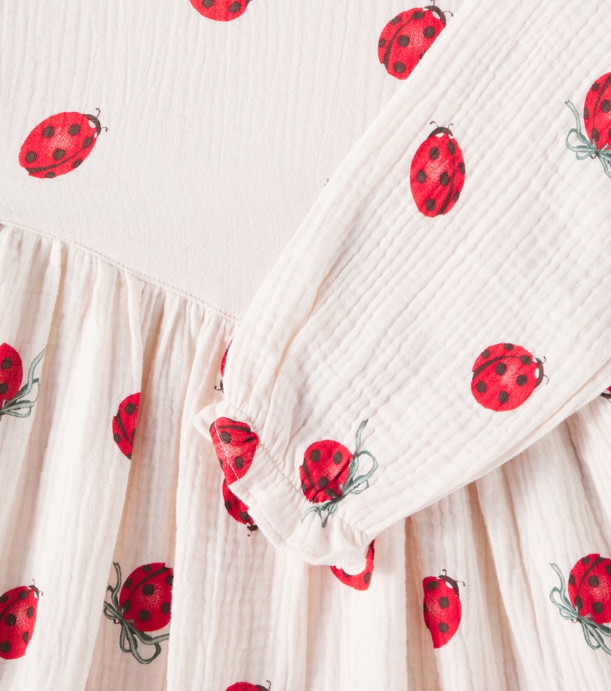 Konges Sløjd Coco Ladybug printed cotton dress