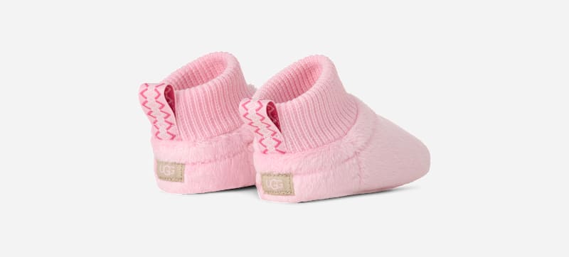 ® Infants' Nesti Textile/Recycled Materials Boots in Ribbon Candy