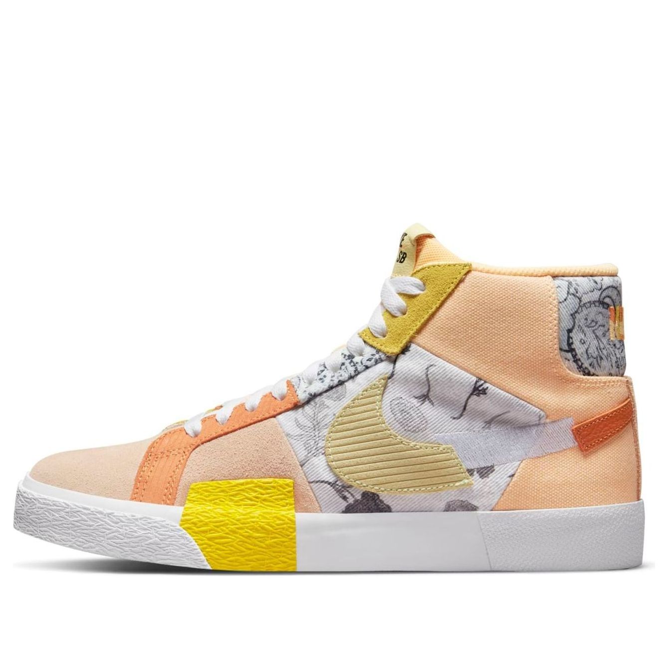 Zoom Blazer Mid Premium SB 'Paisley Pack - Melon Tint'