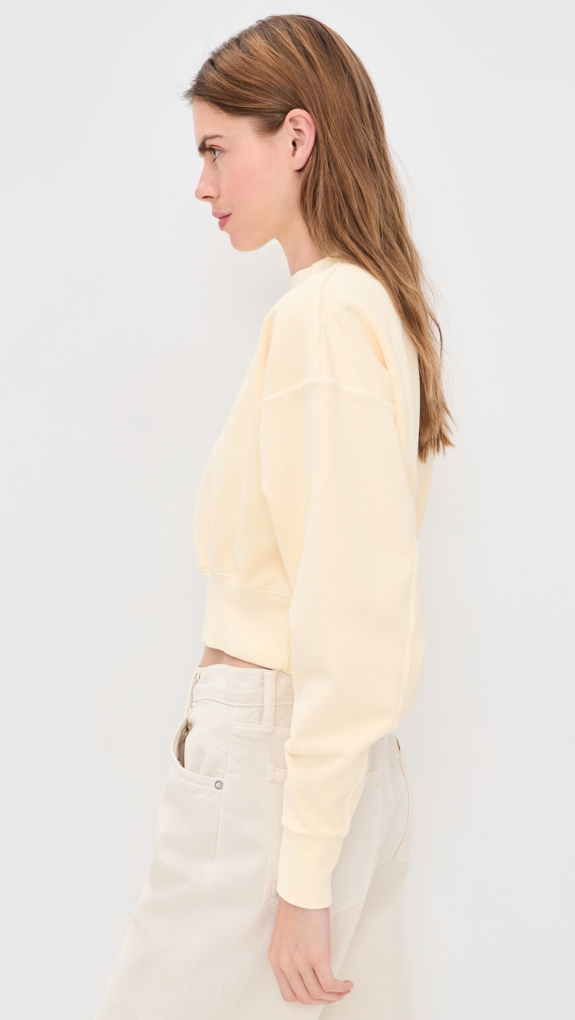 Crop Crew Sweatshirt Paradise