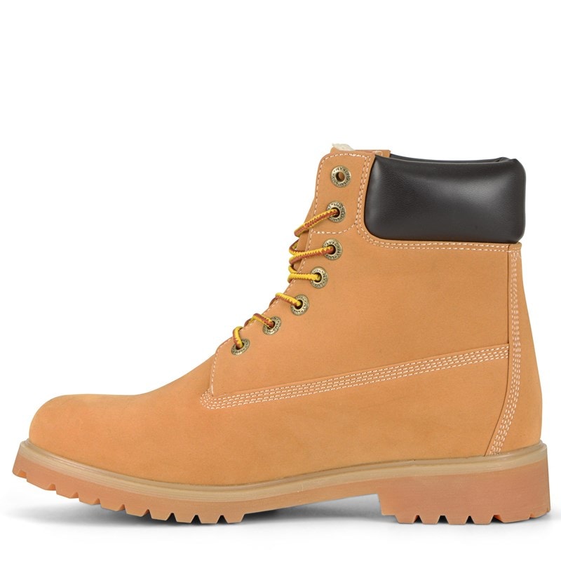 Men's Convoy Fleece Water Resistant Lace Up Boots (Wheat/Bark/Tan/Gum)