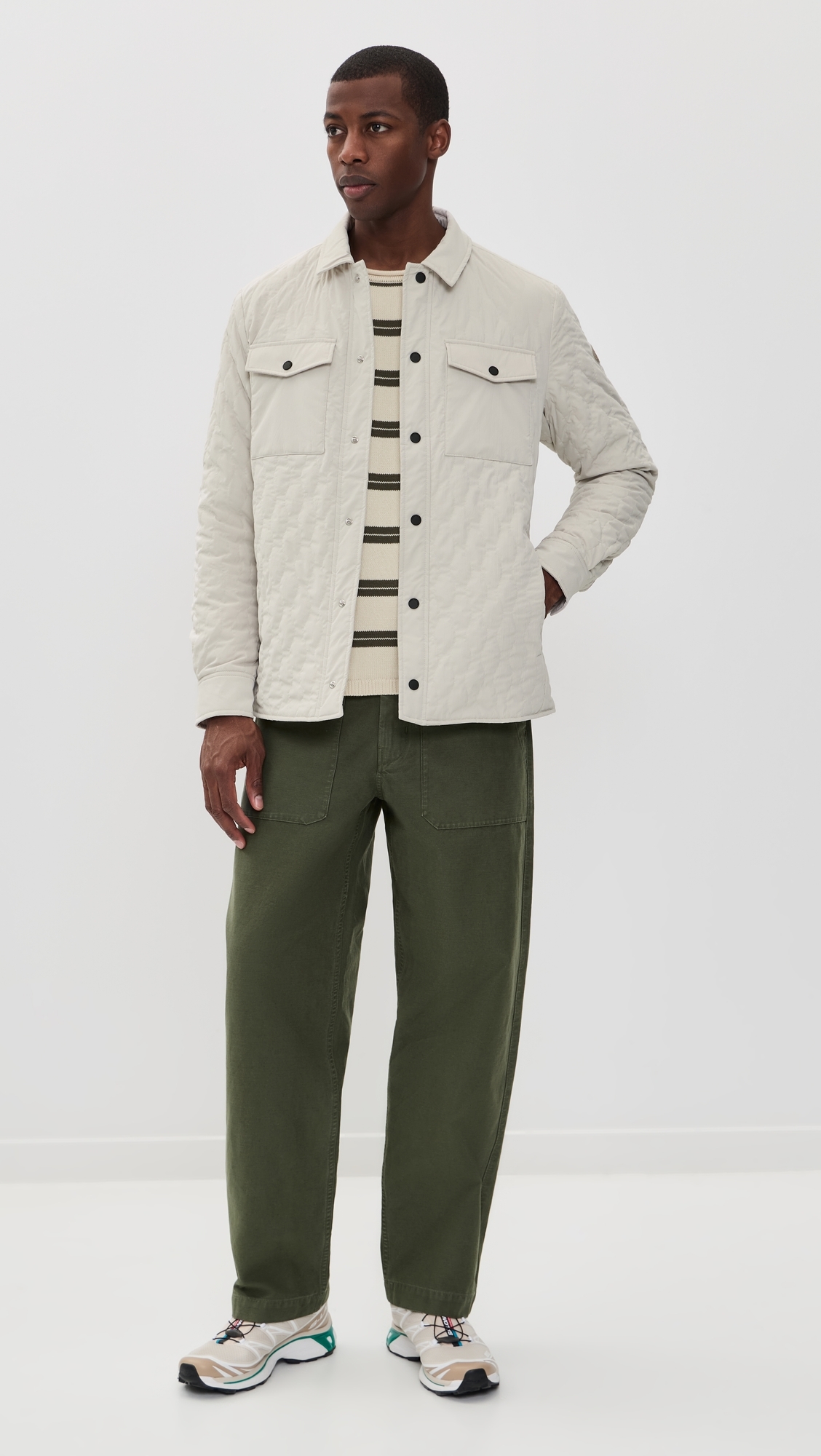 Anton Jacket RAINY BEIGE