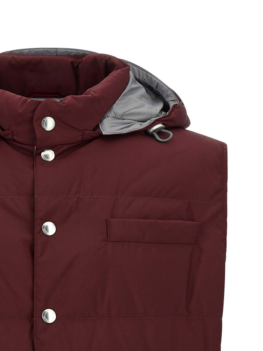 Hooded Down Vest