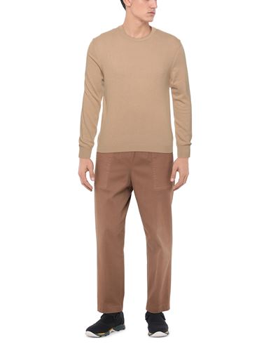 Man Sweater Camel Size S Viscose, Wool, Polyamide, Cashmere