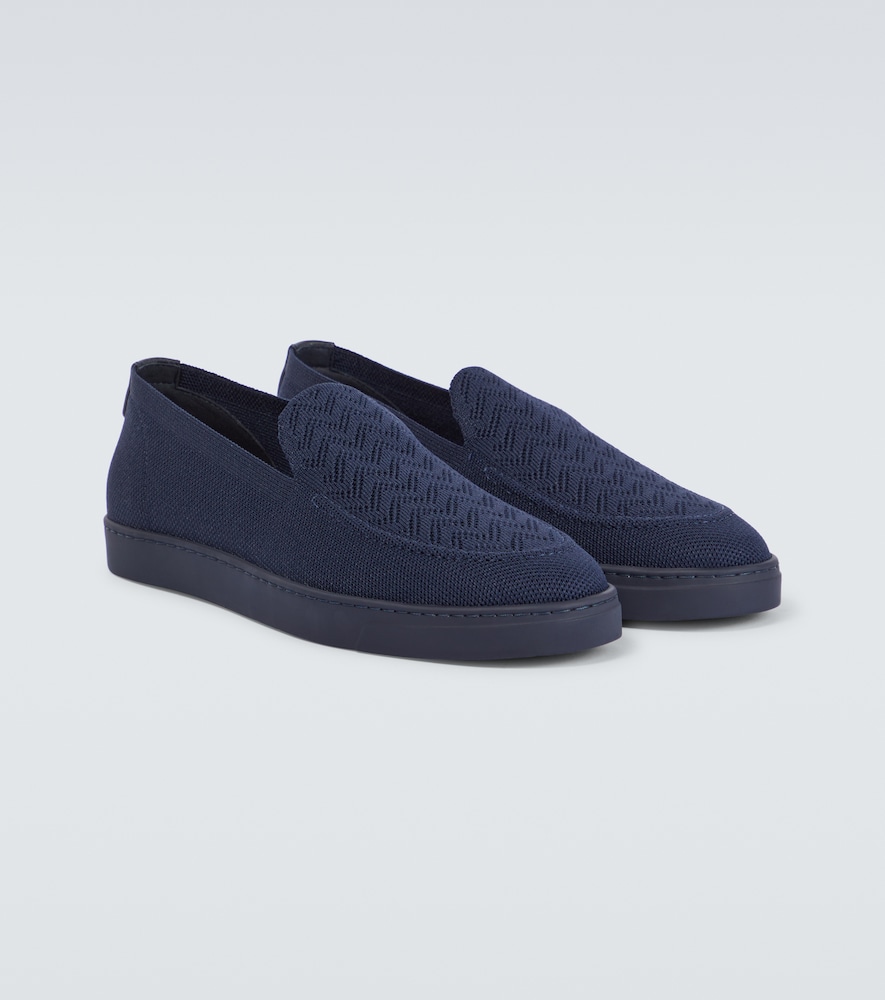 Canvas slip-on shoes