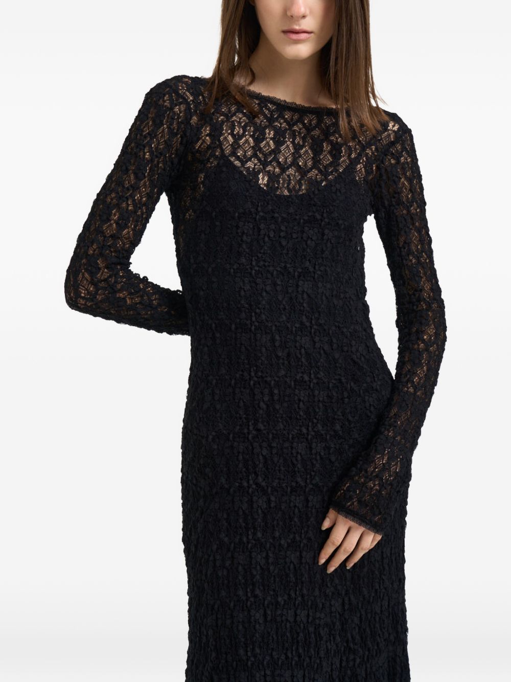 Lace long dress