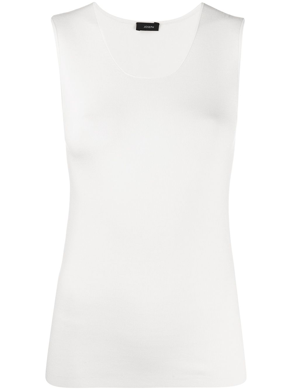 Jersey knit vest top - Black