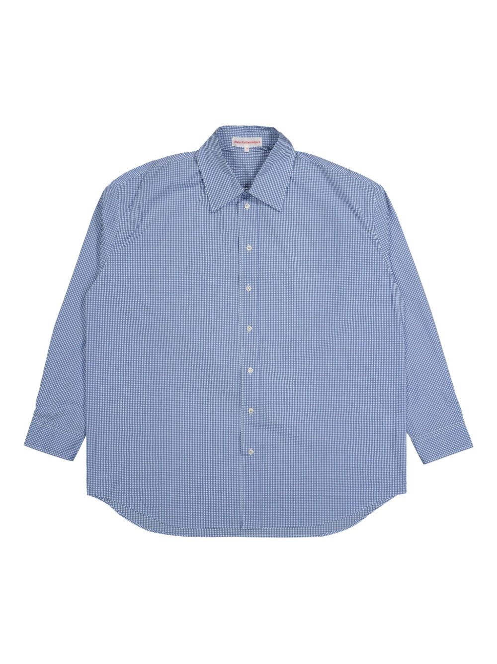 Walter Van Beirendonck Maxi shirt - Blue