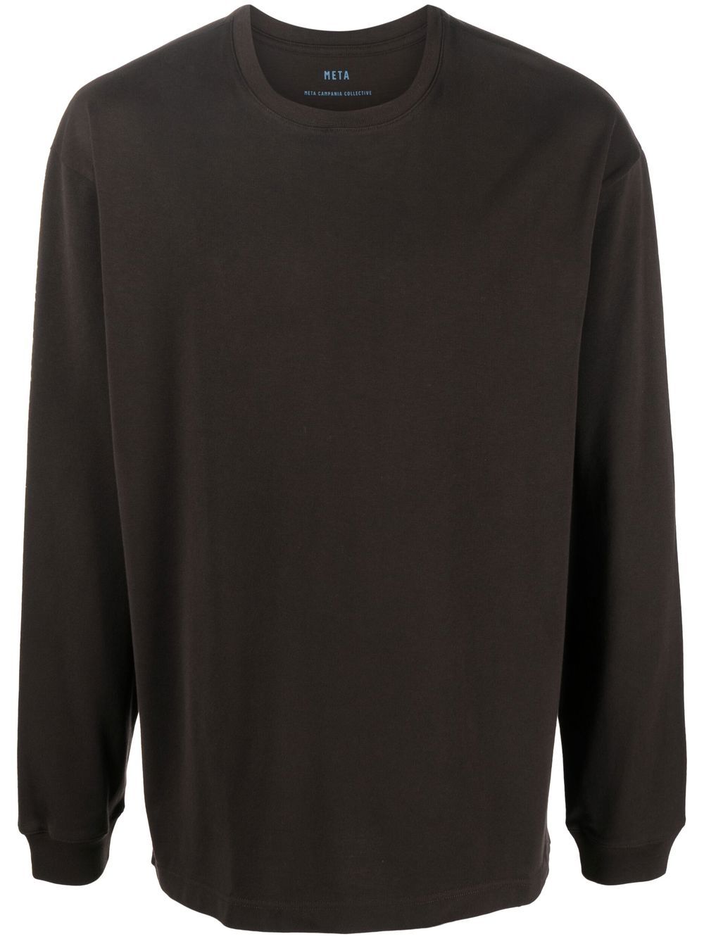 Meta Campania Collective crew-neck long-sleeve sweatshirt - Brown