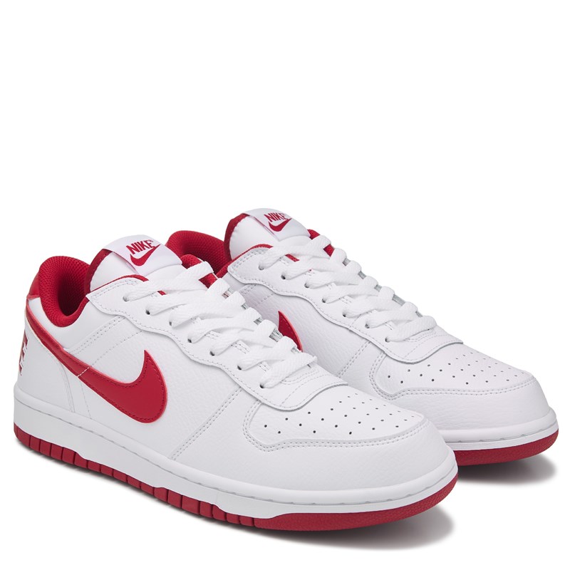 Men's Big Sneakers (White/Red)