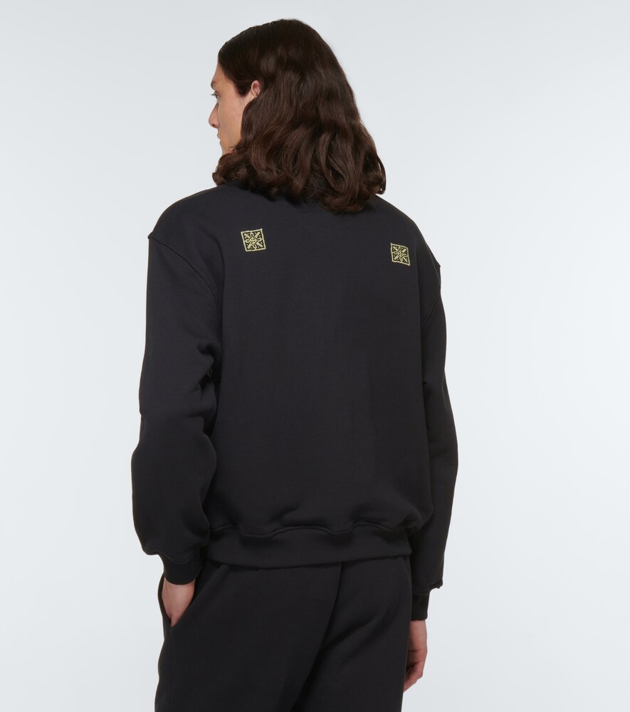 Logo cotton jersey sweatshirt