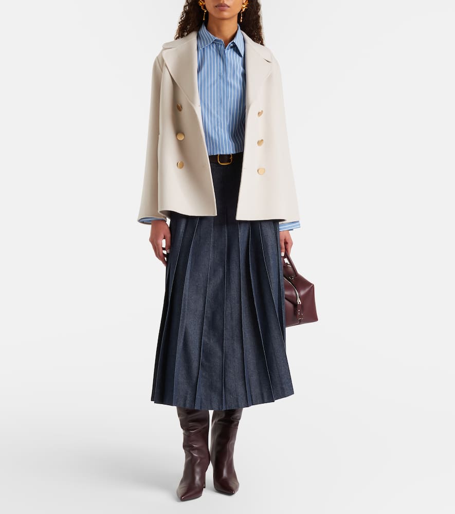 Margot virgin wool peacoat