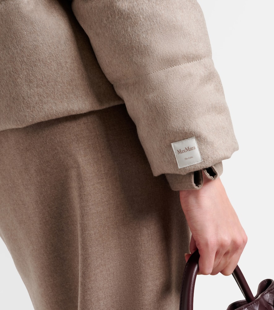 The Cube Destino cashmere down jacket