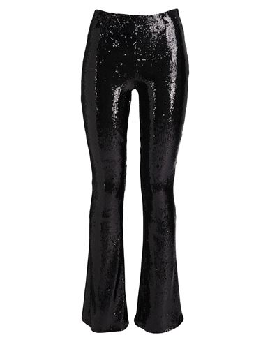 Woman Pants Black Size 10 Polyester, Polyamide