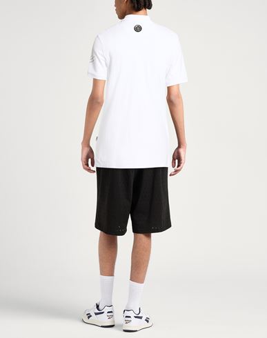 Man Polo shirt White Size XXL Cotton