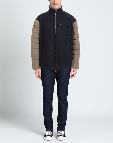 Peuterey Man Puffer Midnight blue Size M Wool, Polyamide, Polyester