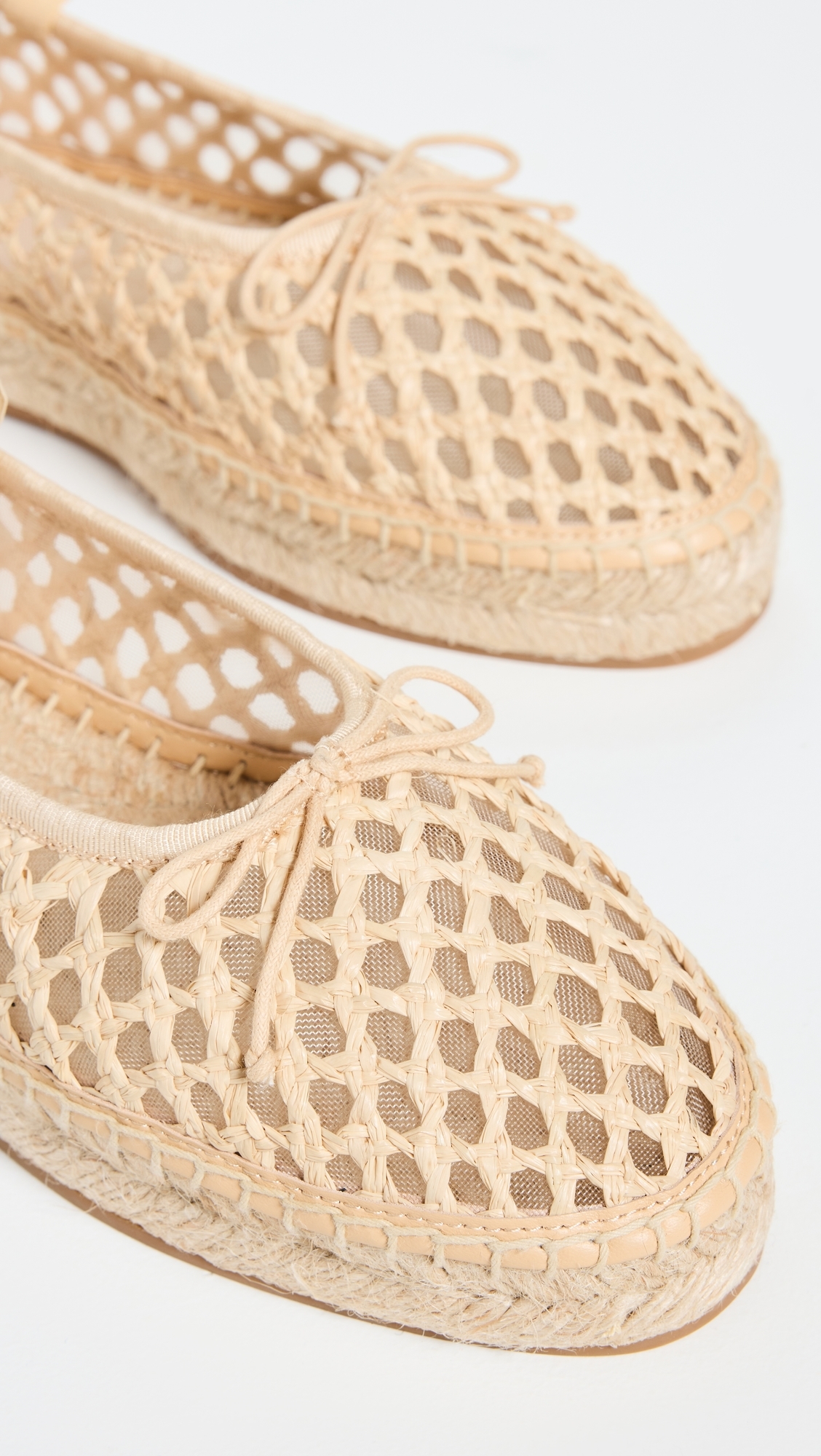 Kayla Soft Ballet Espadrilles Natural